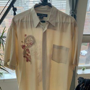 Tori Richard Vintage Silk Hawaiian Shirt size XL